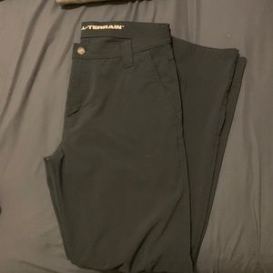 Mens Grey Wrangler Pants